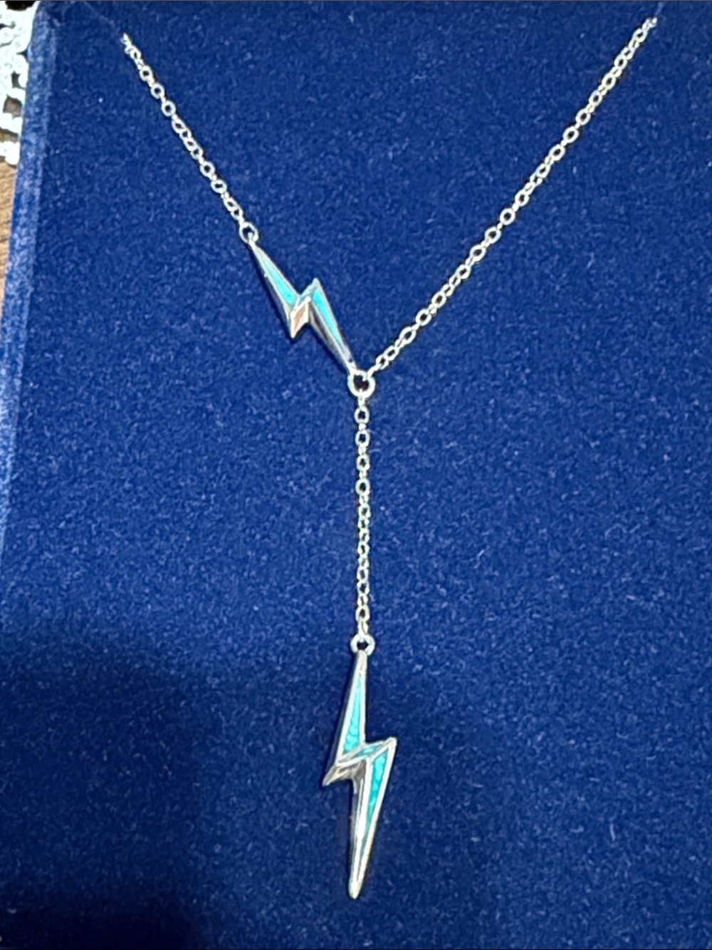 Montana Silversmiths, Electrifying Lightning Bolt Necklace